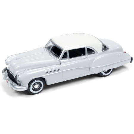 Carro Racing Champions - Buick Riviera Gray Rc001b - Ano 1949 - Escala 1/64