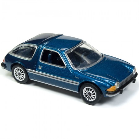 Carro Racing Champions - Amc Pacer  Blue Rc008b - Ano 1977 - Escala 1/64