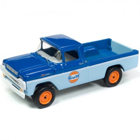 Carro Racing Champions - Ford F-250 Pickup Truck Gulf Rc008b - Ano 1959 - Escala 1/64