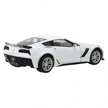 Carro Greenlight - Chevrolet Corvette Z06 White 18250 - Ano 2019 - Escala 1/24