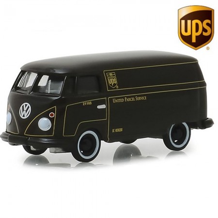 Carro Greenlight Hobby Exclusive - Volkswagen Type 2 Panel Van Ups - Escala 1/64 (30020)