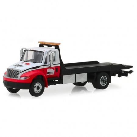 Caminho Greenlight Indycar - Internacional 4400 Durastar Flatbed 30033 - Escala 1/64