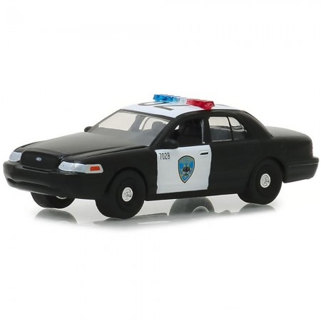Carro Greenlight Hot Pursuit - Ford Crown Victoria Police 42870-d - Ano 2008 - Escala 1/64
