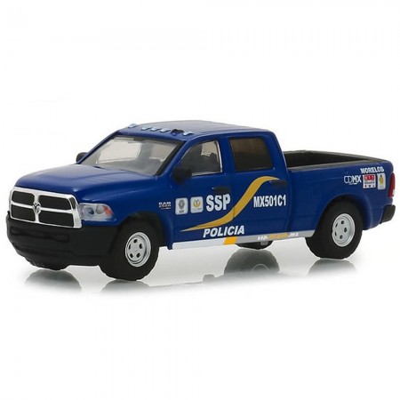 Carro Greenlight Hot Pursuit - Dodge Ram 2500 42870-f - Ano 2017 - Escala 1/64
