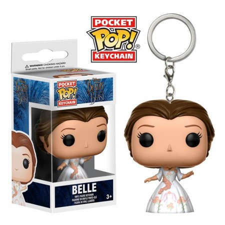 Chaveiro Funko Pop Keychain Beauty Beast Belle Celebration