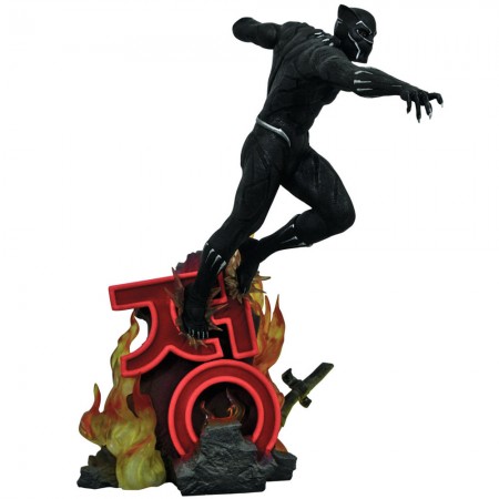 Esttua Diamond Select Marvel Premier Collection - Black Panther Resin Statue 30871