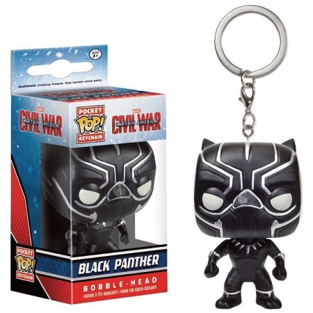 Chaveiro Funko Pop Keychain Civil War Black Panther