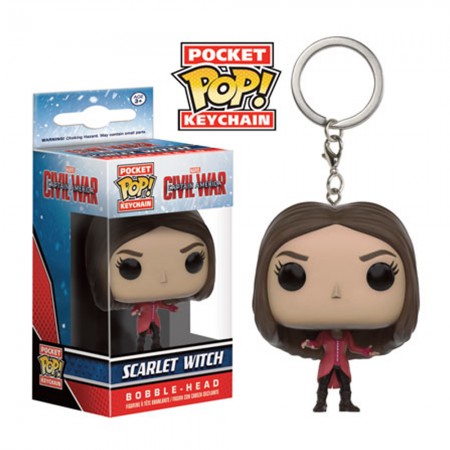 Chaveiro Funko Pop Keychain Civil War Scarlet Witch