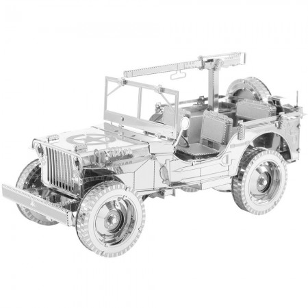 Miniatura de Montar Metal Earth Iconx - Willys Mb Jeep  Icx107