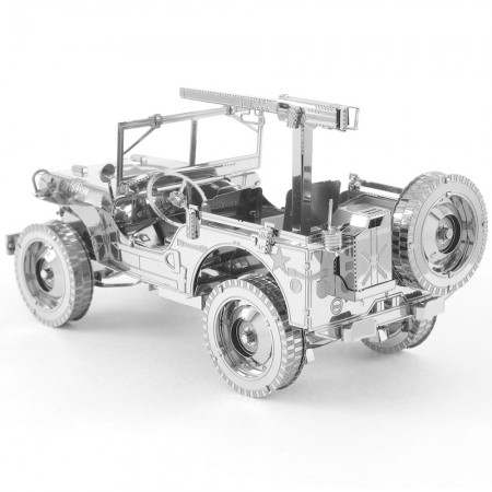 Miniatura de Montar Metal Earth Iconx - Willys Mb Jeep  Icx107