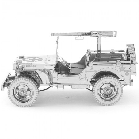 Miniatura de Montar Metal Earth Iconx - Willys Mb Jeep  Icx107