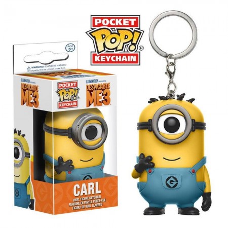 Chaveiro Funko Pop Keychain Despicable Me 3 Carl