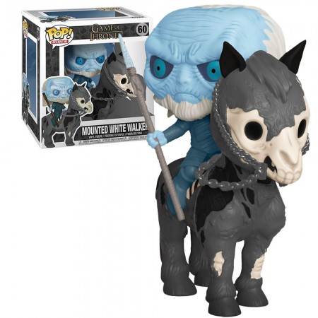 Funko Pop Game Of Thrones Rides - Mounted White Walker  60
