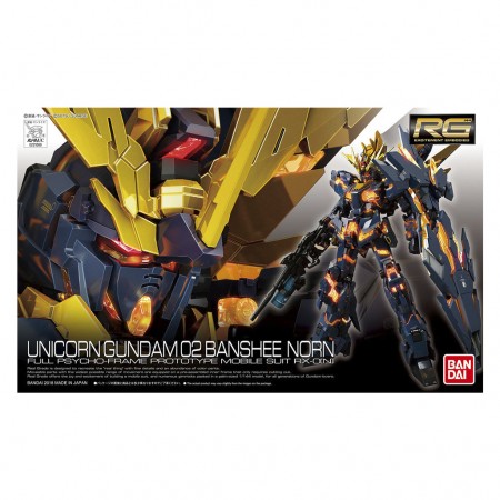 Model Kit Bandai Mobile Suit Gundam Unicorn - Rg Unicorn Gundam 02 Banshee Norn 1/144 (10603)