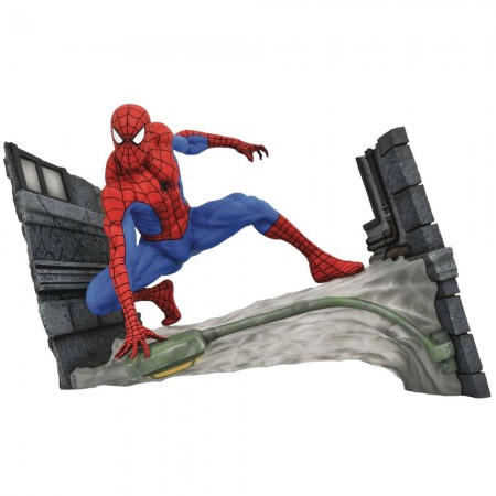 Esttua Diamond Select Marvel Gallery - Spider-man Comics Diorama 34053