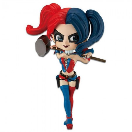 Esttua Banpresto Qposket Dc Comics - Harley Quinn Special Color 7486