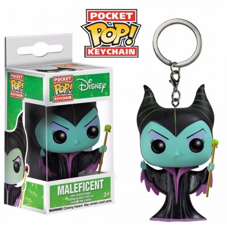 Chaveiro Funko Pop Keychain Disney Maleficent