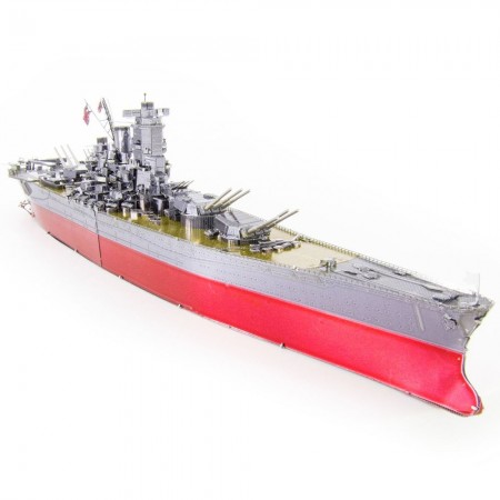 Miniatura de Montar Metal Earth Iconx - Yamato Battleship Icx117