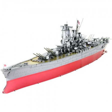 Miniatura de Montar Metal Earth Iconx - Yamato Battleship Icx117