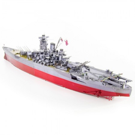 Miniatura de Montar Metal Earth Iconx - Yamato Battleship Icx117