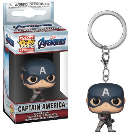 Chaveiro Funko Pop Keychain Marvel Avengers  Endgame - Captain America