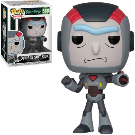 Funko Pop Animation Rick And Morty - Purge Suit Rick  566