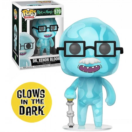 Funko Pop Animation Rick And Morty - Dr. Xenon Bloom  570 Glows In The Dark