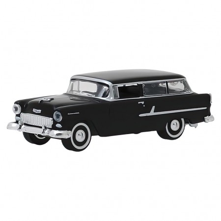 Carro Greenlight Estate Wagons - Chevrolet Two-ten Handyman 29950b - Ano 1955 - Escala 1/64