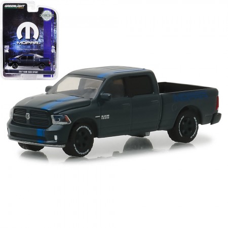 Carro Greenlight Exclusive Mopar - Dodge Ram 1500 Sport 30013 - Ano 2017 - Escala 1/64