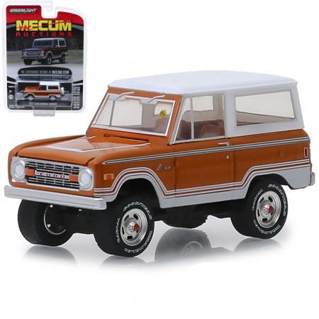 Carro Greenlight Mecum Auctions - Ford Bronco Ranger 37170-e - Ano 1977 - Escala 1/64