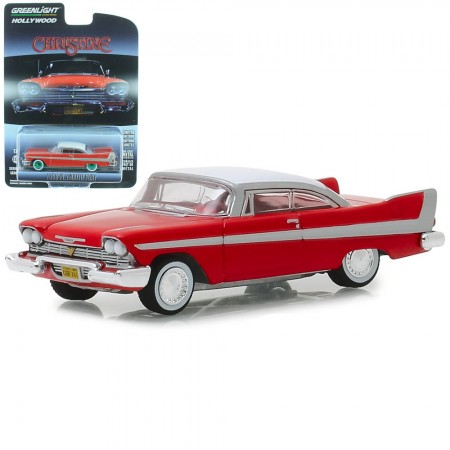 Carro Greenlight Hollywood Christine - Plymouth Fury 44830-c - Ano 1958 - Escala 1/64