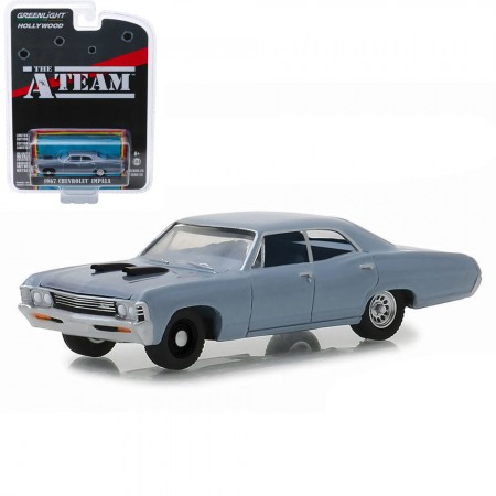 Carro Greenlight Hollywood The a Team - Chevrolet Impala 44830-d - Ano 1967 - Escala 1/64