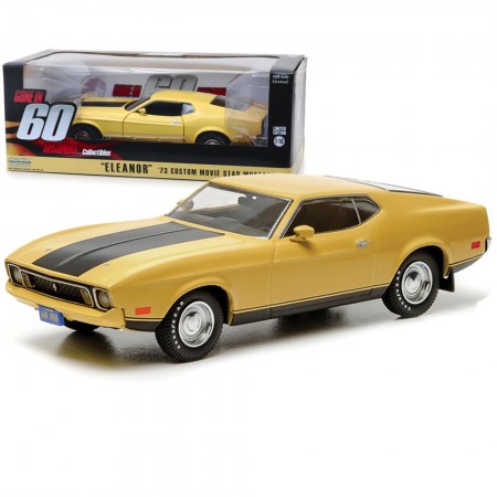 Carro Greenlight - Ford Mustang Gone In 60 Seconds Eleanor  12910 - Ano 1973 - Escala 1/18