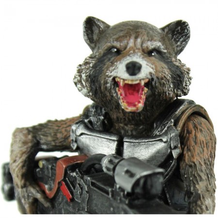 Esttua Diamond Select Avengers Infinity War Marvel Premier Collection - Thor And Rocket Raccoon Resin Statue 82856
