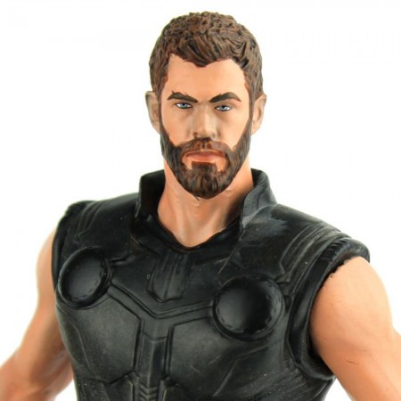 Esttua Diamond Select Avengers Infinity War Marvel Premier Collection - Thor And Rocket Raccoon Resin Statue 82856