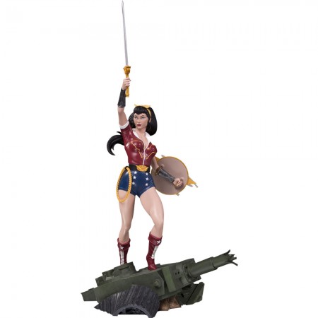 Esttua Dc Collectibles Dc Bombshells - Wonder Woman Deluxe Statue  35042
