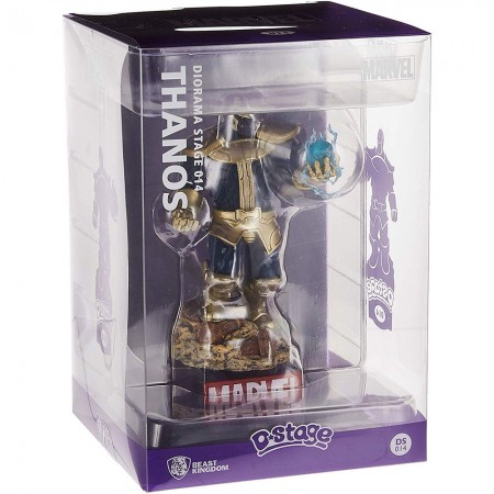 Esttua Beast Kingdom Marvel - Thanos Diorama Stage 014 (58618)
