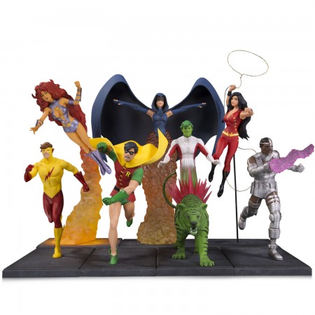 Esttua Dc Collectibles Multi-part The New Teen Titans - Robin 35426