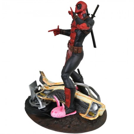 Esttua Diamond Select Marvel Gallery - Deadpool Taco Truck Pvc Diorama  83240