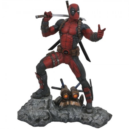 Esttua Diamond Select Marvel Premier Collection - Deadpool Resin Statue  81607