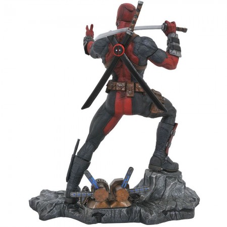 Esttua Diamond Select Marvel Premier Collection - Deadpool Resin Statue  81607