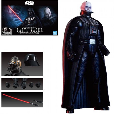 Boneco Bandai Star Wars Return Of The Jedi - Darth Vader Model Kit (escala 1/12) 55892