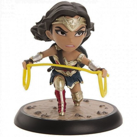 Esttua Quantum Mechanix Q-fig Dc Comics - Justice League Wonder-woman