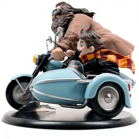 Esttua Quantum Mechanix Q-fig Max - Harry Potter And Rubeus Hagrid