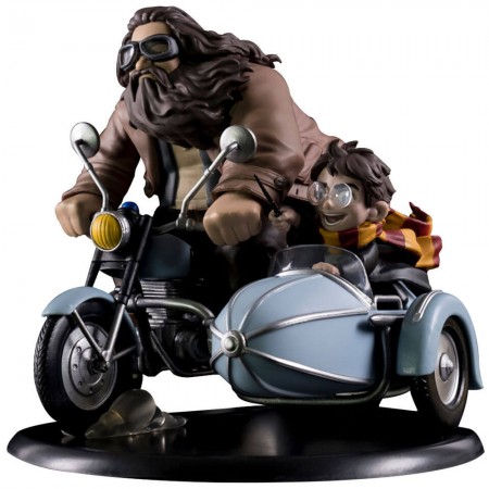Esttua Quantum Mechanix Q-fig Max - Harry Potter And Rubeus Hagrid