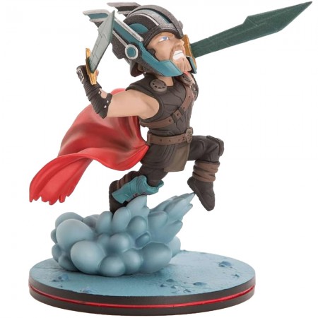 Esttua Quantum Mechanix Q-fig Marvel Thor Ragnarok - Thor