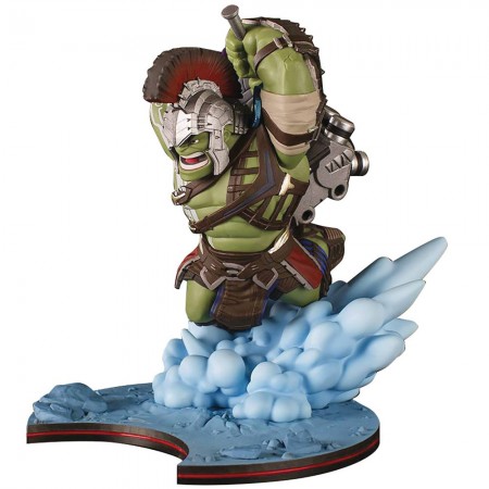 Esttua Quantum Mechanix Q-fig Marvel Thor Ragnarok - Hulk