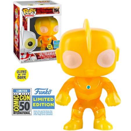 Funko Pop Television Ultraman Exclusive Sdcc 2019 - Ultraman Glows In The Dark 764