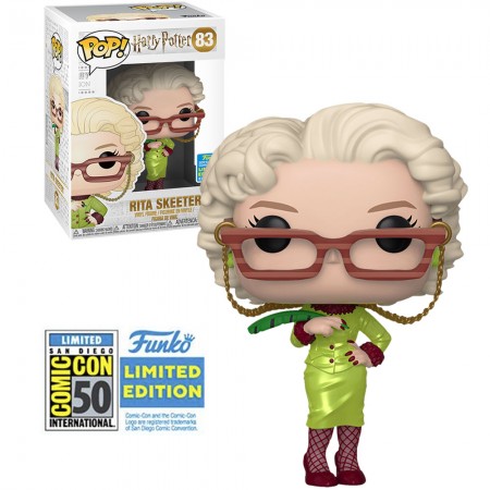 Funko Pop Harry Potter Exclusive Sdcc 2019 - Rita Skeeter 83
