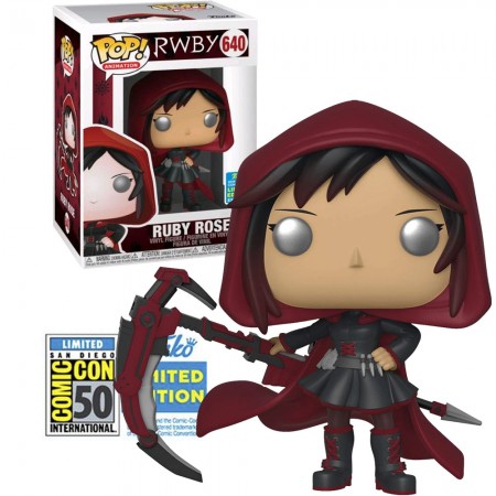 Funko Pop Animation Rwby Exclusive Sdcc 2019 - Ruby Rose 640